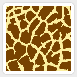 Giraffe Print Sticker